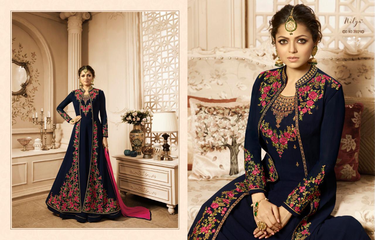 Nitya Vol-128 Bridal Wedding Net Georgette Salwar Kameez Nitya Vol-128 Bridal Wedding Net Georgette Salwar Kameez